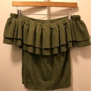 J. Crew off the shoulder top